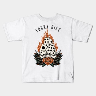 lucky dice Kids T-Shirt